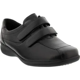 WALDLÄUFER Millu, Damen Comfort Halbschuh, schwarz(schwarz), Gr. 51/2 - Schwarz 38,5