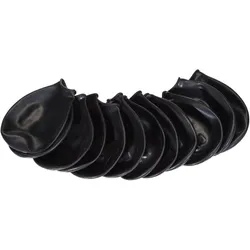 Pawz Dog shoe M 7.6cm black 12 pcs - (278096), Hundebekleidung