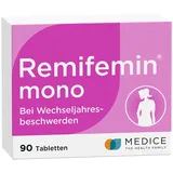 Remifemin mono 90 Tabletten - Medikament für Wechseljahre - bei leichten bis mittleren Wechseljahresbeschwerden - hormonfrei - pflanzliches Arzneimittel