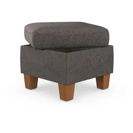 Home Affaire Stauraumhocker Caldera Polyester 58 x 48 x 58 cm Grau