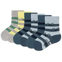 CAMANO Baby Socken 6er-Pack light blue, 15/18