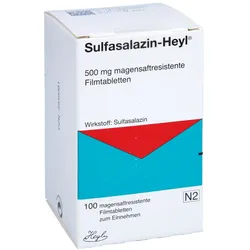 SULFASALAZIN-Heyl magensaftres.Filmtabletten 100 St