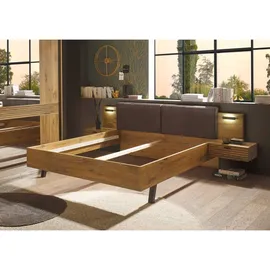 Möbel Boss Trattino 180 x 200 cm Braun/Grau