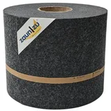 zaunzu® Sichtschutzstreifen Vlies 26 m Anthrazit