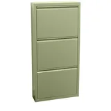 VCM ebuy24 Pisa Schuhschrank mit 3 Klappen/Türen