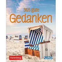 Harenberg 365 gute Gedanken Mini-Geschenkkalender 2026 3310083
