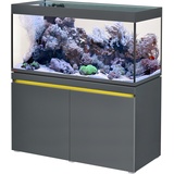 Eheim Incpiria reef 430 graphit Meerwasser-Riff-Aquarium mit Unterschrank