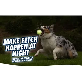 Chuckit! Max Glow Ultra Squeaker Ball Medium Grün