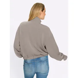 Heine Jersey-Jacke braun 44