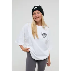 London Ski Club Oversize-T-Shirt - Weiß WEISS|WEISS Groß