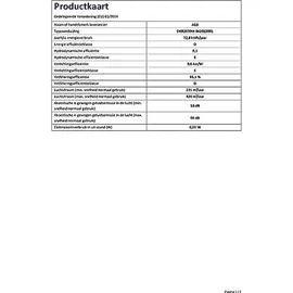 AEG DKB2630M Wandhaube 60 cm