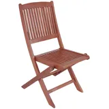 Garden Pleasure Stockholm Klappstuhl 48 x 59,5 x 90 cm braun 2 St.