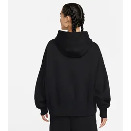 Nike Sportswear Phoenix Over-Oversized Fleece Hoodie Damen 010 black/sail L