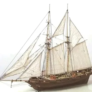 Ghzste Holzschiff Modelle,Segelboot Modell,DIY Schiffsmodell Kit,Schiffbausatz Segelschiff Modellbausatz holz Schiff Bausatz Flaggschiff Holzmodell