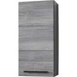 BASIC by Balculina Hängeschrank BASIC BY BALCULINA "Silver, Badezimmerschrank BxHxT 34x70x23", silber (rauchsilber), B:34cm H:70cm T:23cm, FSC-zertifizierter Holzwerkstoff, Schränke, Hängeschrank, Breite 34cm, Tür L/R monierbar, FSC-Mix 70%