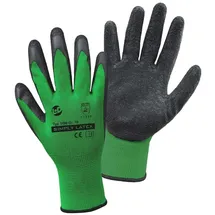 L+D SIMPLY Latex Feinstrickhandschuh Größe 8