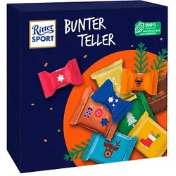 Ritter SPORT Bunter Teller Schokolade 19 St.