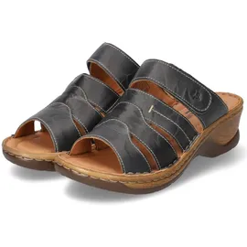 Josef Seibel Catalonia 49 Damen Leder Clogs blau, weiches Leder Fußbett / Blau - 39