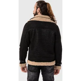 Cipo & Baxx Parka schwarz M