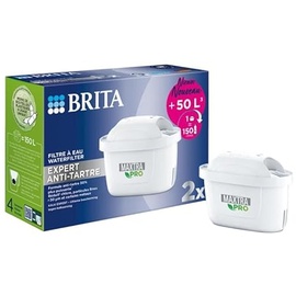 Brita Packung mit 2 maxtra pro expert antikalkkartuschen für karaffe - 1050428