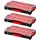 QBRICK SYSTEM 3x Pro 100 Organizer 5 l rot 452 x 296 x 79 mm