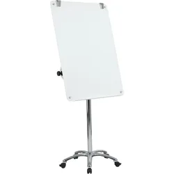 Bi-Office magnetisches Glas-Flipchart, leicht beschreibbar