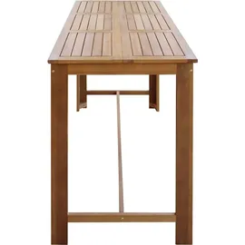 vidaXL Bartisch 150 x 70 x 105 cm Braun