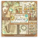 Stamperia Scrapbook Paper Pad Fortune 30,5 x 30,5 cm
