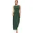 Zero Damen Jumpsuit mit Wickeloptik 38, Spruce Forest - 38W
