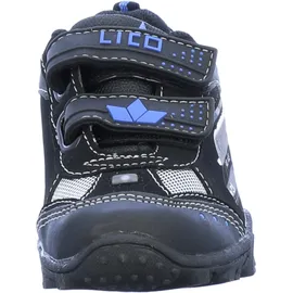 LICO Chief V Blinky Kinder Schwarz/Royalblau/Silber 26