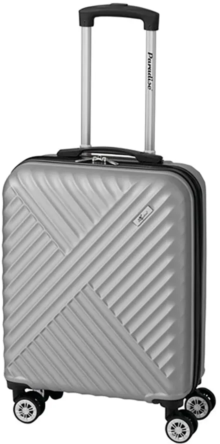 Paradise by Check In Kingston 4-Rollen Kabinentrolley 55 cm - Silber