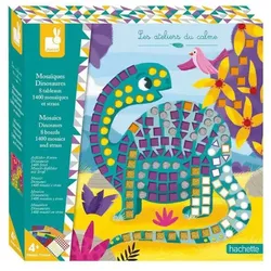 Janod - Kreativ-Set Aufkleber-Karten"Dinosaurier", 7903