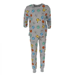 Pokémon Pyjama für Kinder Bequemer Schlafanzug aus reiner