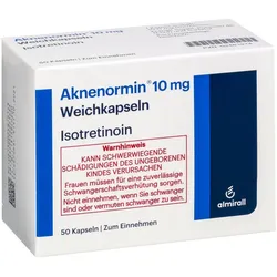 Aknenormin 10 mg Weichkapseln 50 St