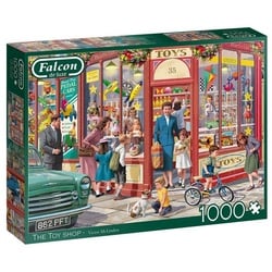 Falcon Puzzle Falcon 11284 The Toy Shop 1000 Teile Puzzle, 1000 Puzzleteile bunt