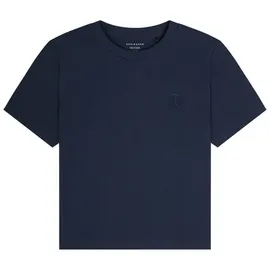 SCHIESSER T-Shirt SCHIESSER 150 YEARS in Admiral | Gr.: 42