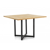 AppleBee Apple Bee Jakarta Tisch Aluminium/Teak 110x110 cm