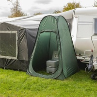 Pop-Up Camping Zelt Duschzelt Toilettenzelt Umkleidezelt Outdoor Wurfzelt Grün