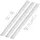 ledscom.de LED Unterbau-Leuchte LIWO 3er Set 91cm schwenkbar weiß