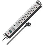 Brennenstuhl Premium-Line 6-fach 3 m schwarz/lichtgrau