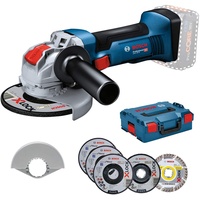 Bosch GWX 18V-8 Professional inkl. Trenn-und Schruppscheiben 5-tlg. +