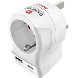 Hama Reiseadapter 20 W Weiß 1 St.