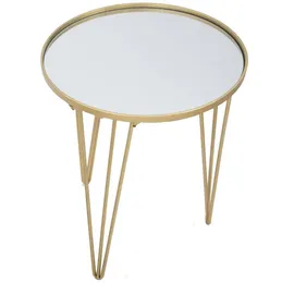 Mauro Ferretti Kaffeetisch Ø 40 x 49 cm Gold