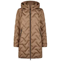 Barbara Lebek Langmantel Mantel mit Kapuze 42 EU