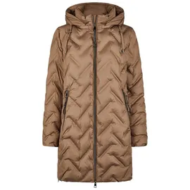 Barbara Lebek Langmantel Mantel mit Kapuze 42 EU