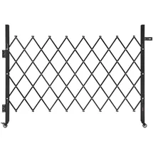 Vevor Sicherheitstor abschließbares klappbares Scherentor 170 x 131 cm
