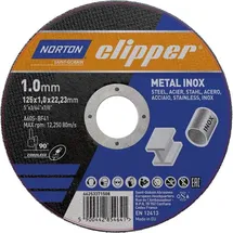 FP Trennscheibe D125x1,0mm Typ 41 Metall-Inox