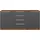 borchardt Möbel Oliva 166 x 78 x 35 cm Beige / Grau