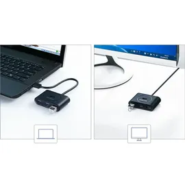 UGREEN USB 3.0 A 4 Ports HUB-Black 1M