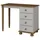 VCM Richmond Konsolentisch 101 x 47 x 74 cm Braun Grau